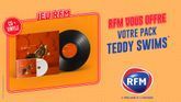 RFM vous offre votre pack CD+ Vinyle Teddy Swims "I've tried evrything but therapy" 