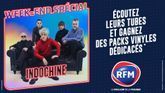 Week-end spécial Indochine : écoutez leurs tubes et gagnez votre pack vinyle dédicacé 