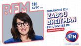 Zabou Breitman est l'invitée de Bernard Montiel dimanche 22 juin sur RFM 