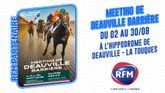 RFM partenaire du Meeting de Deauville Barrière