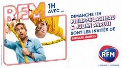 Philippe Lacheau et Julien Arruti invités de Bernard Montiel dans "1 heure avec..." sur RFM