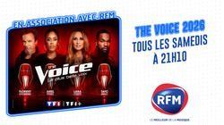 "The Voice, la plus belle voix" saison 2026, en association avec RFM