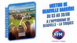 Meeting de Deauville Barrière du 3 au 30 août en partenariat avec RFM 