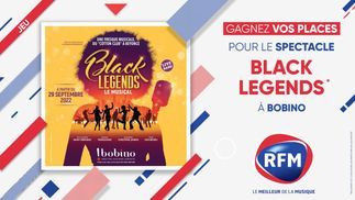 Gagnez vos places pour assister au spectacle « Black Legends, le musical »