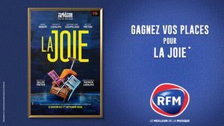 Gagnez vos places pour la pièce de théâtre "La joie"