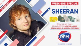 Week-end spécial Ed Sheeran : gagnez son nouvel album "Subtract" et votre pack goodies ! 