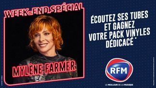 Week-end spécial Mylène Farmer : écoutez ses tubes et gagnez votre pack vinyle dédicacé !