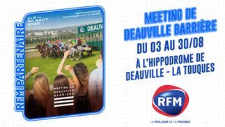 Meeting de Deauville Barrière du 3 au 30 août en partenariat avec RFM 