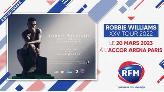 [RFM Partenaire] Robbie Williams en concert le 20 mars 2023 à l'Accor Arena de Paris !
